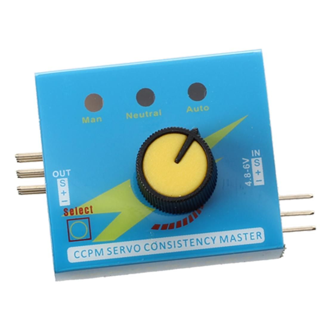 Servo Tester CCPM Consistency Master Checker 3CH 48-6V