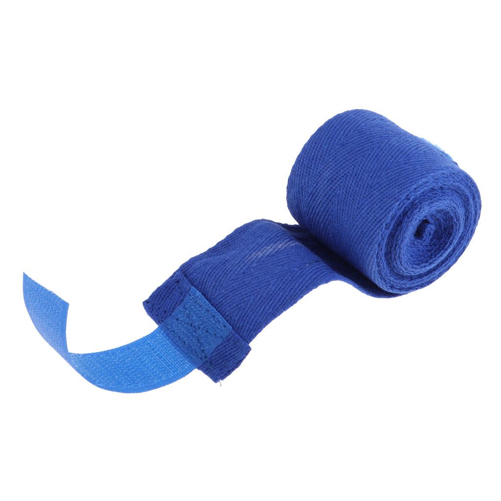 2.5M MMA Fist Protective Bandages Elastic Boxing Outdoor Sports Blue