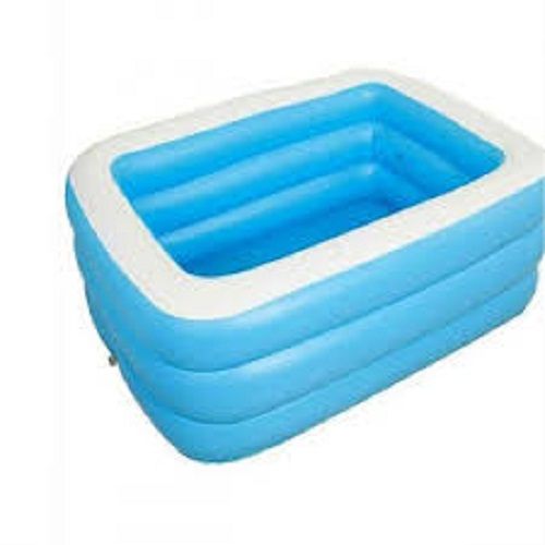 Inflatable Swimming Pool With Pump To Inflate The Pool