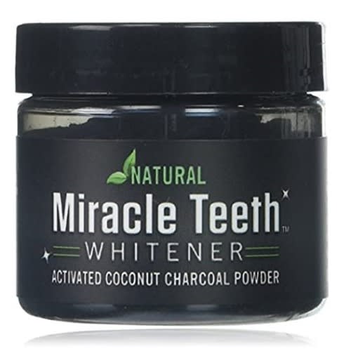 Miracle Natural  Activated Charcoal Teeth Whitener  -20g