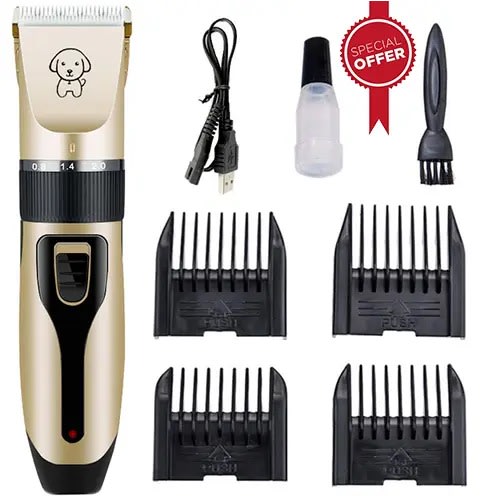 Pet Grooming Hair Clipper Kit