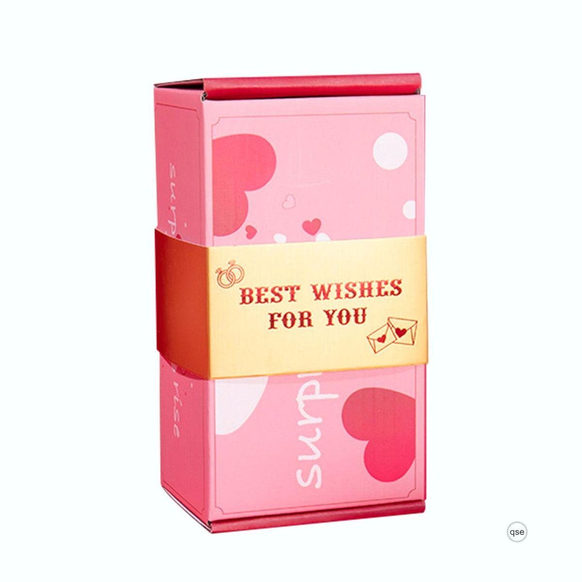 Fun Surprise Gift Box Romantic Red Envelope Bouncing Box