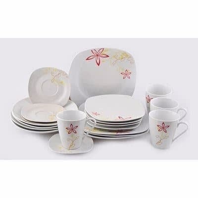 Square Dinner Set - 20 Pieces