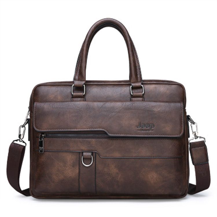 JEEP BULIO COFFEE BROWN HIGH QUALITY LAPTOP BAG