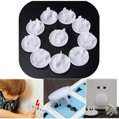 Home Safety Plug Socket Covers -12Pieces