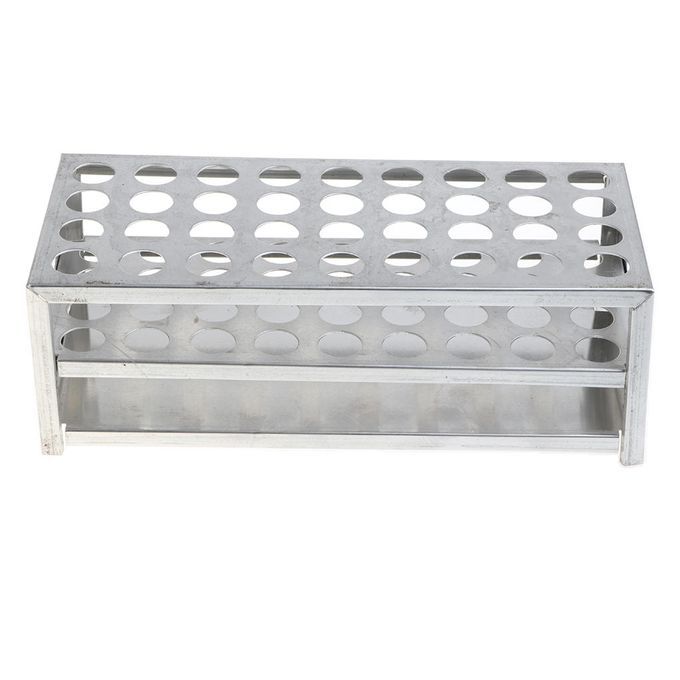 Aluminum Test Tube Rack For Lab Testing Shot Glasses Tube Spice