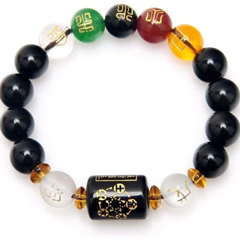 Obsidian Five-element Fashion Bracelet