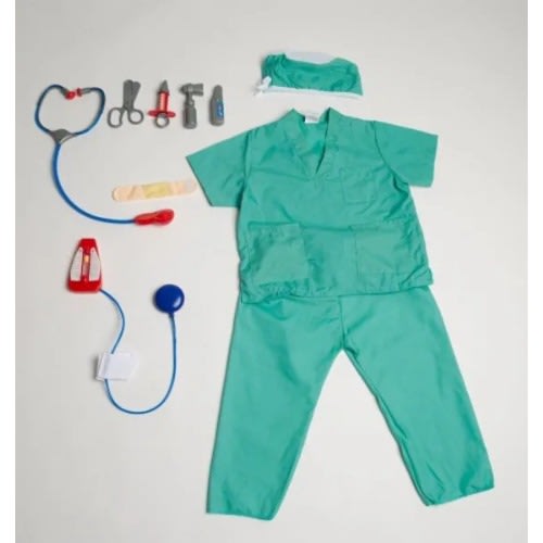 Kid's Medical Doctor Theatre Costume Set- Unisex