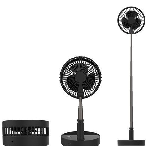 Adjustable Usb Rechargeable Fan - 7200mAh