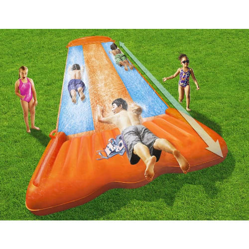 H2ogo Triple Water Slide 18FT