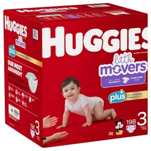 Little Movers Diaper - Size 3 -193 Counts