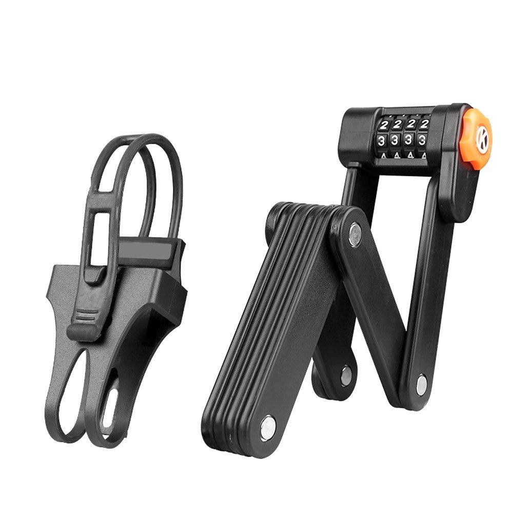 Portable Bike Folding Password Lock Safety Anti-theft Alloy