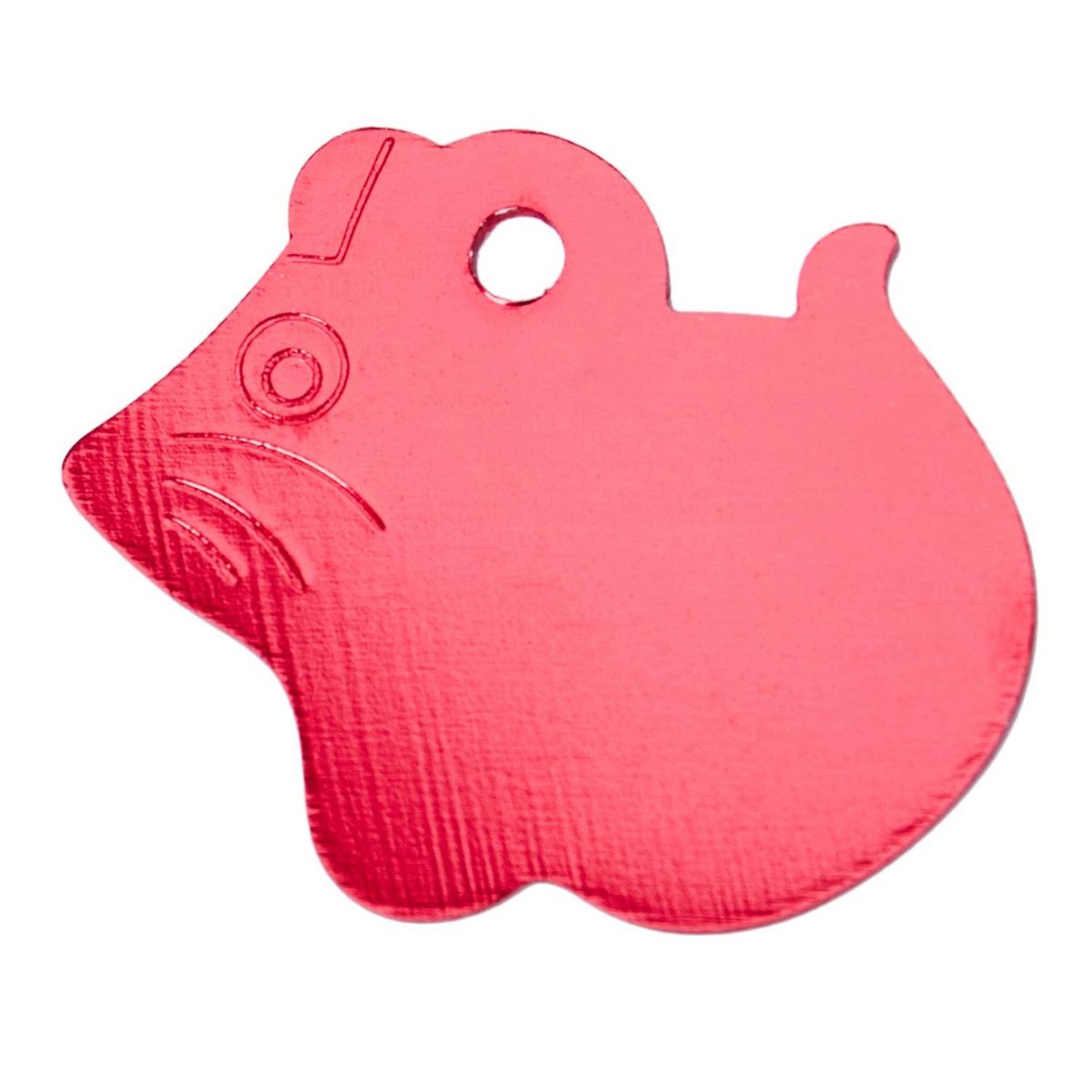 Animal ID Tags Name Charm Tag With Ring Red,Mice