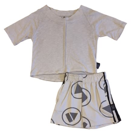 Boys Sport Set In Grey