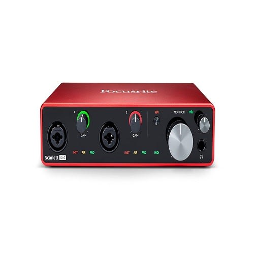 Scarlett 4i4 (3rd Gen) Usb Audio Interface With Pro Tools, First