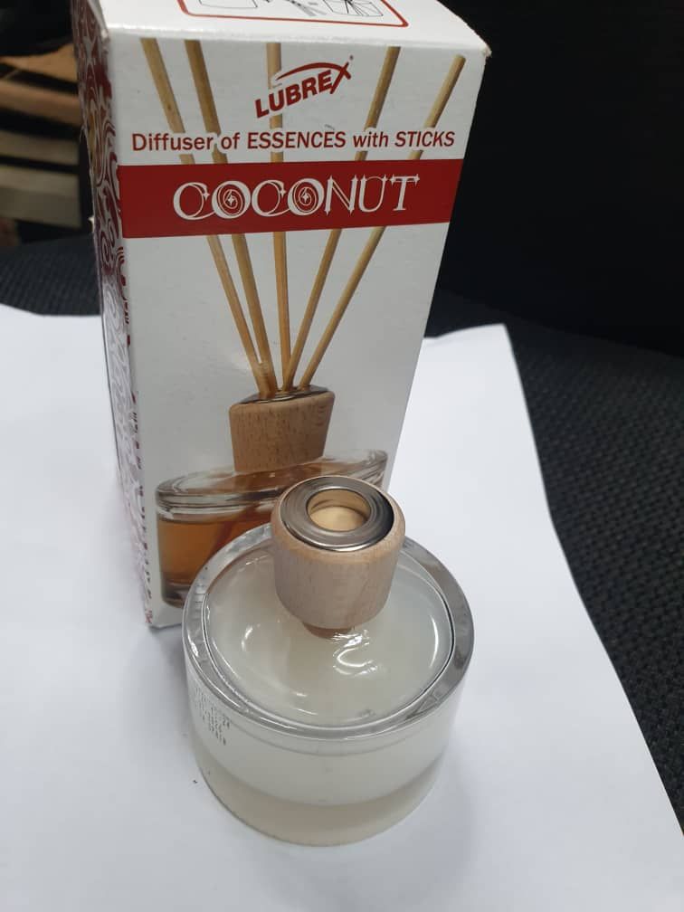 Coconut Fragrance Air Freshener With Sticks - 50ML