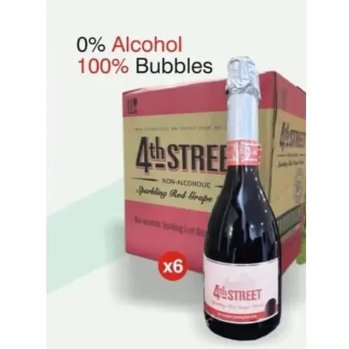 Non Alcoholic Red Wine -75cl X 6 Bottles