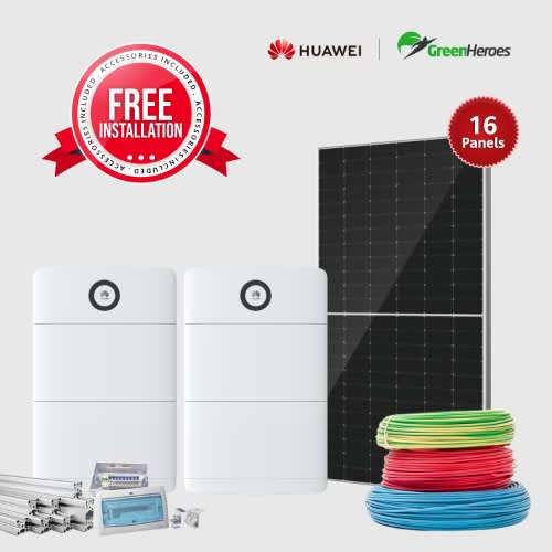Power M Solar Inverter Solution - 12KVAx20KWhxK8.8Wp