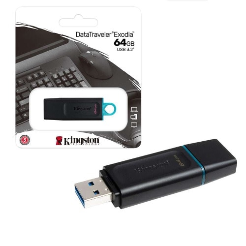 64GB Data Traveler Exodia Flash Drive 3.2 Usb