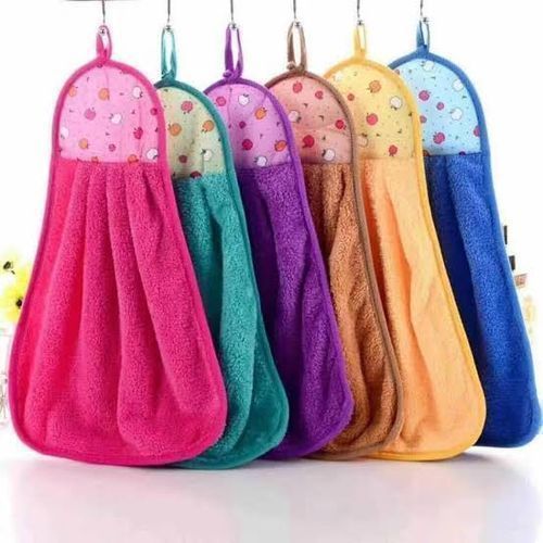 Super Absorbent Microfiber Hanging Kitchen Cleaning Towels