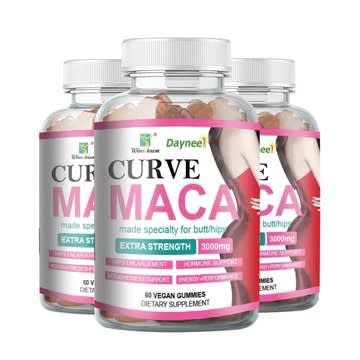 Curve Maca Gummies For Butt & Hip - 60 Gummies
