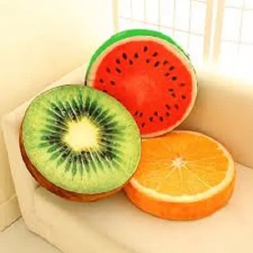 Fruit Design Throw Pillow - 3Pcs