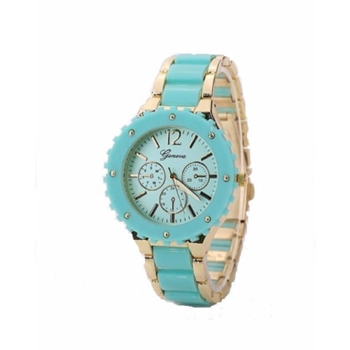 Rhinestone Female Witchwatch - Mint Green