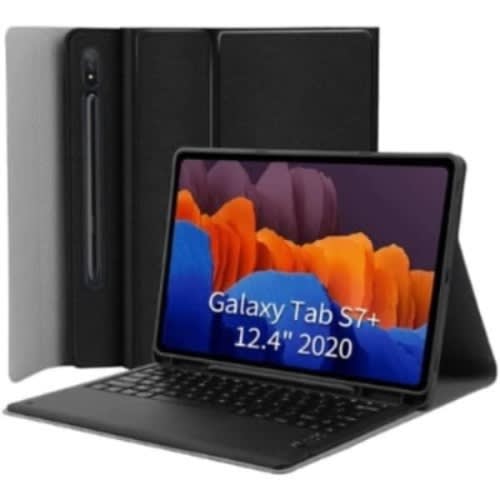Keyboard Case For Samsung Galaxy Tab S7 Plus - 12.4"