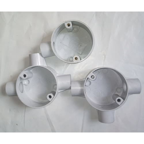 Set of 20mm 3 Way Junction Box - 20pcs
