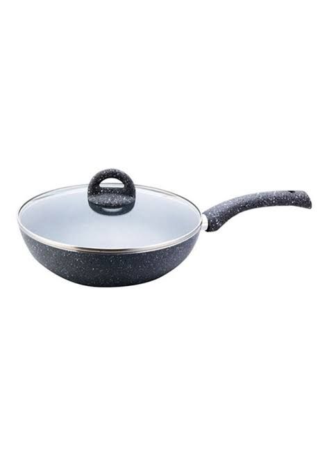 Non-Stick Frying Pan With Glass Lid