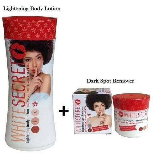LIGHTENING BODY LOTION +DSR FACE CREAM
