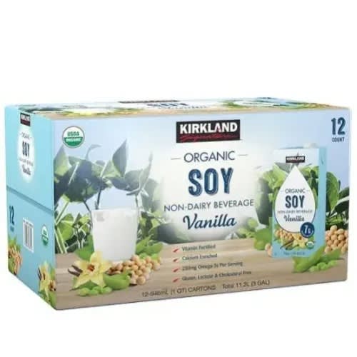 Organic Soy Beverage Vanilla 946ml - Pack Of 12