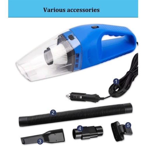 Mighty Vac Hand-held Vacuum Cleaner - High Power - Dual-use Super Suction With Hepa Filter