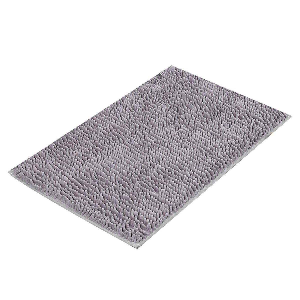 Floor Mat Shower Toilet Hallway Short Velvet Floor Rug Grey