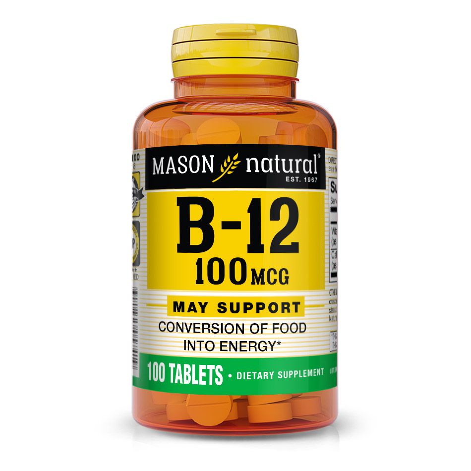 Vitamin B12 100mcg, 100 Tablets