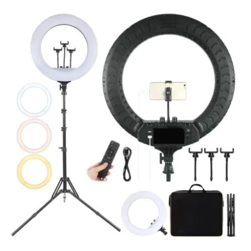 Ring Light Stand - 18'' Ring Light Led - 48cm