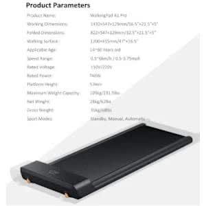 Treadmill - Smart Remote Control - 2 Hp