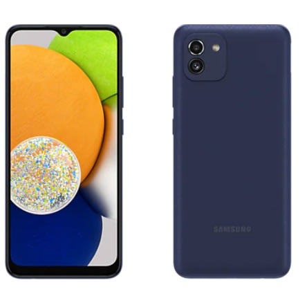 Samsung Galaxy A03 - 6.5" -4GB Ram -64GB Rom - Dual Sim - 4g Lte - 5000mah - Blue