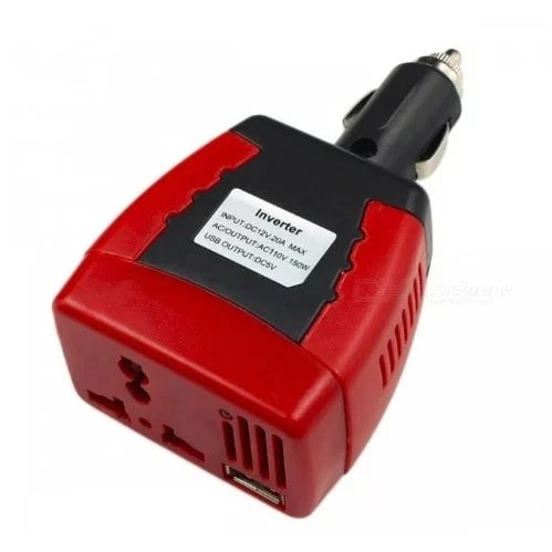 Car Charger - 150w, Dc12v To 220v Ac, 2.1a