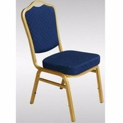 Aluminium Banquet Chair - Blue