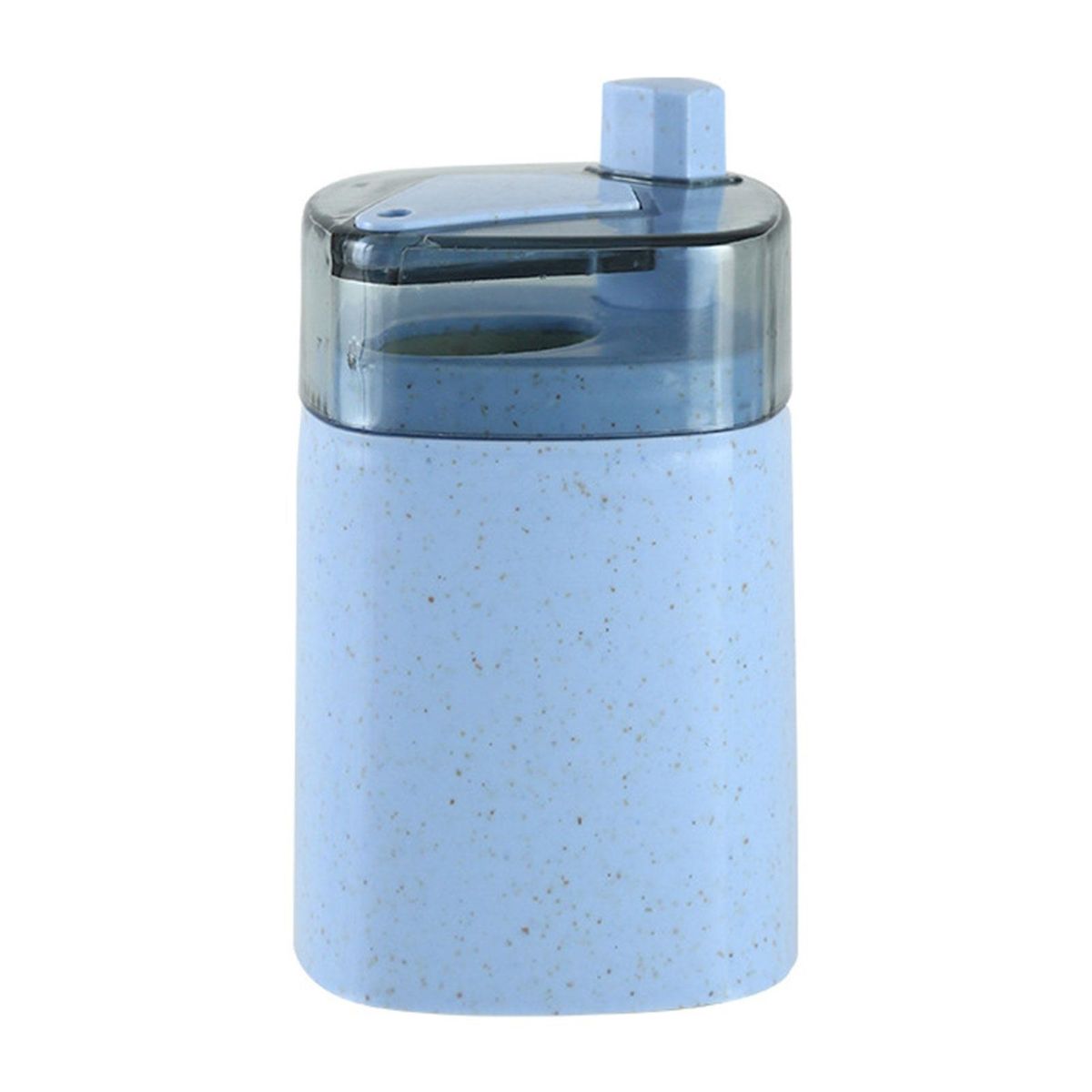 Toothpick Storage Box Automatic Ejector Toothpick Dispenser Blue