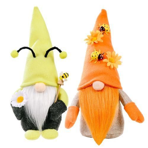 2 Pcs Dwarf Gnome Faceless Doll Plush Doll Kids Toys Gift