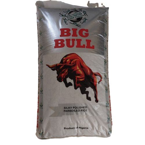 Big Bull Silky Parboiled Rice - 50KG