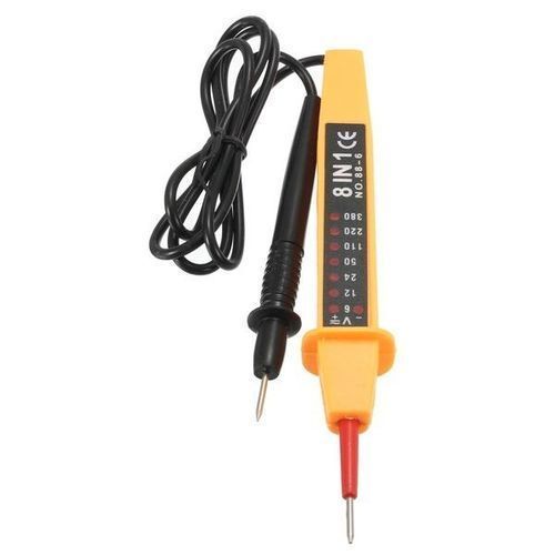 8 In 1 Multifunctional Test Pen Inductance Tester Pen Voltage Detector Orange