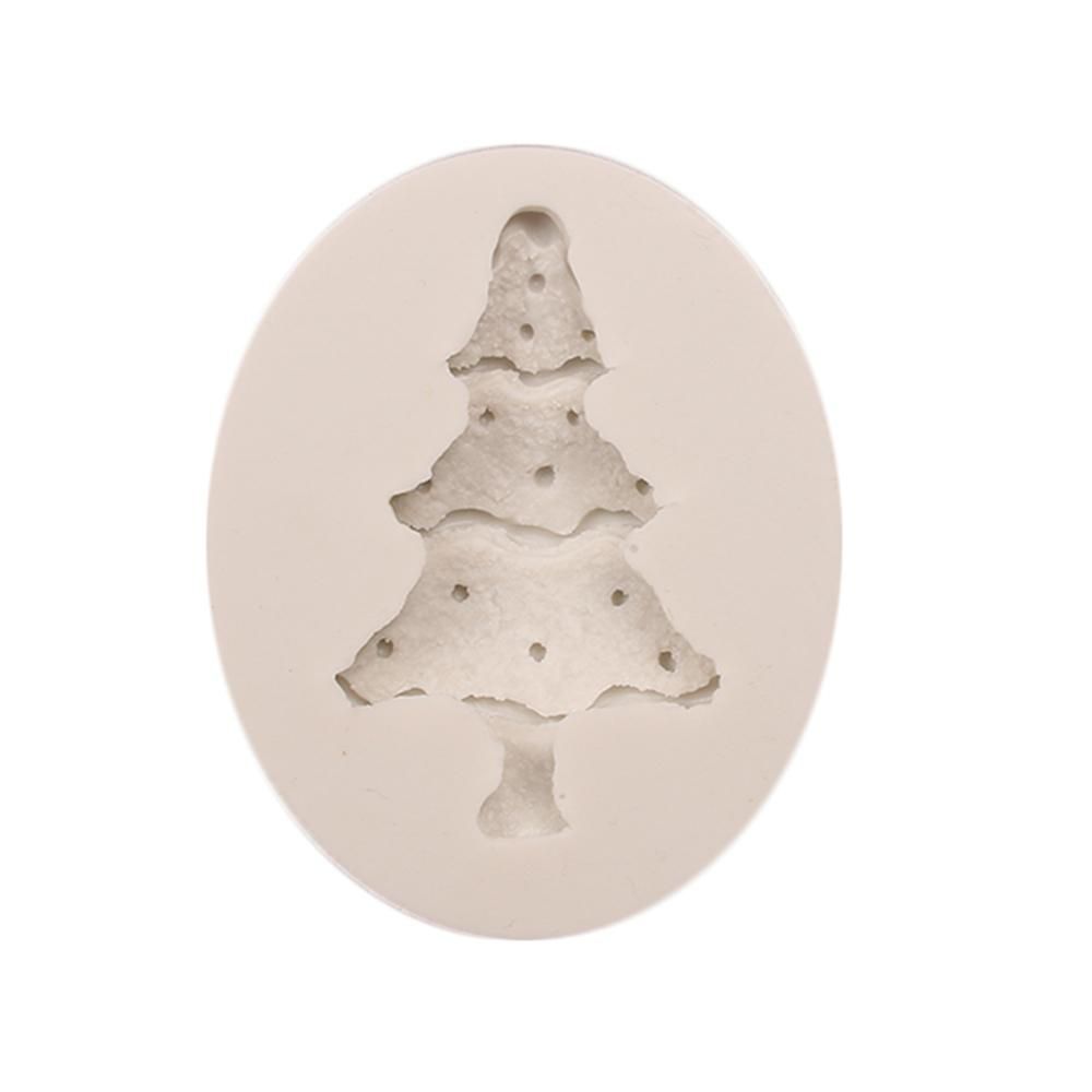 3D Christmas Theme Silicone Fondant Mold Cake Cookie Chocolate Dry Perth Sugar Coated Printing Decoration Molds Kitchen Baking DIY Tool