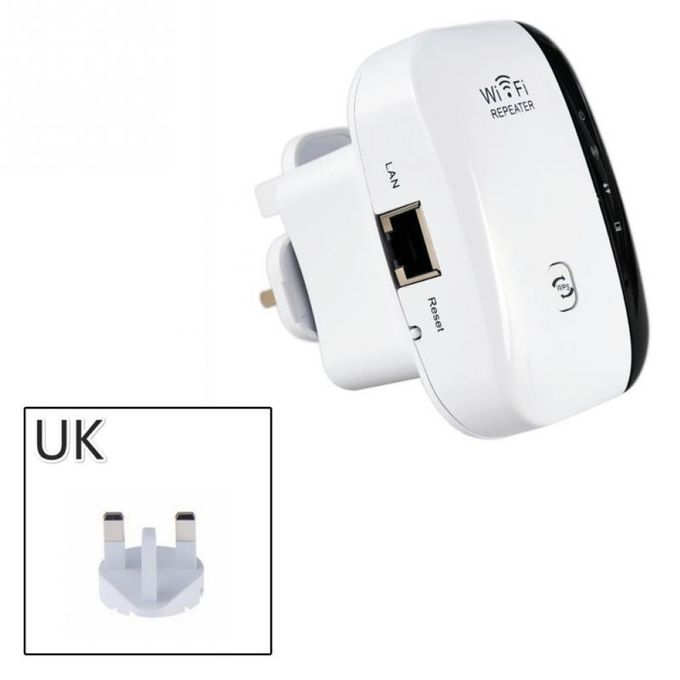 US/EU/UK Plug 300Mbps WiFi Repeater Wireless Signal-