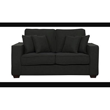 Pawa Furniture Jumbo 7 Seater Sofa - Black