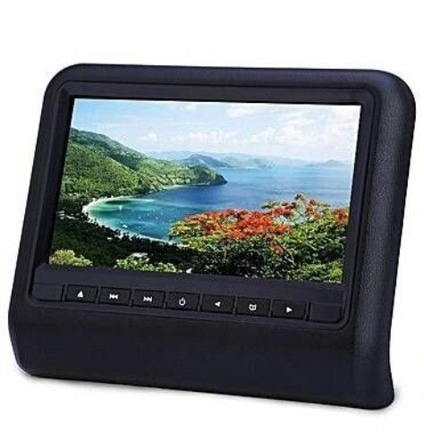 9 Inch Car Headrest DVD Player  And Monitor - A Pair