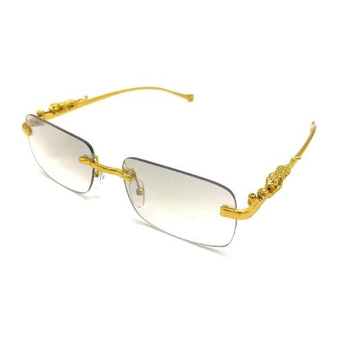 Unisex Rimless Eyeglasses With Free Case