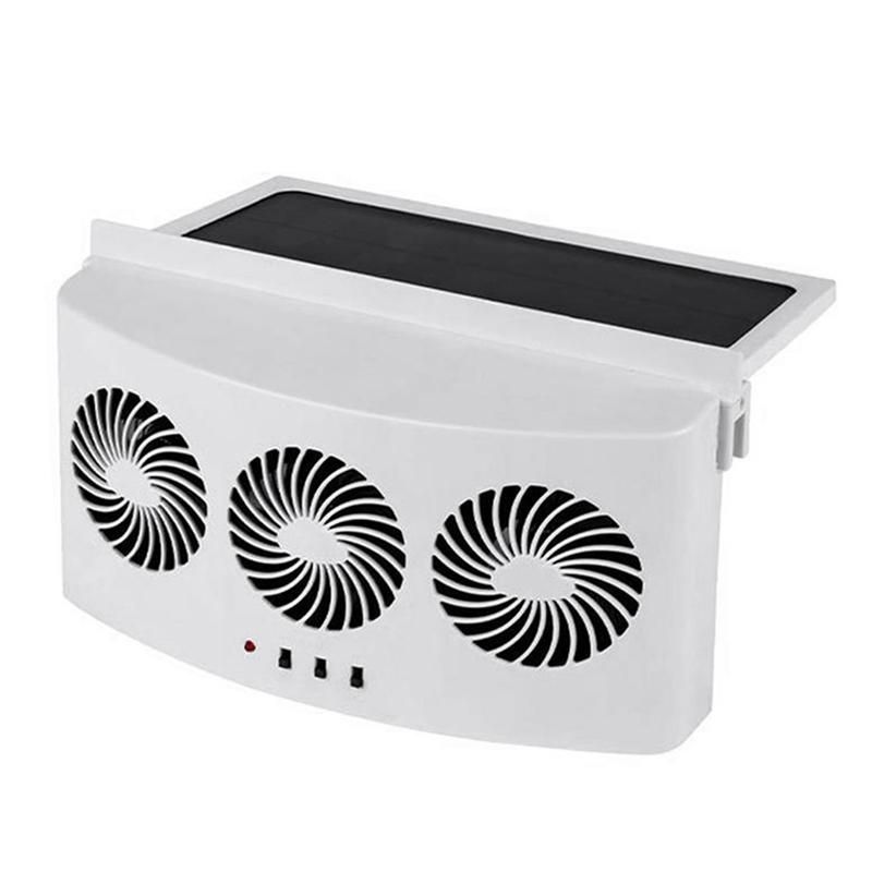 Solar Powered Car Fan Car Auto Cool Cooling System
